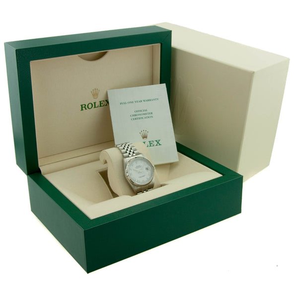 Datejust 16234 - Gents Watch - White Dial - 2000