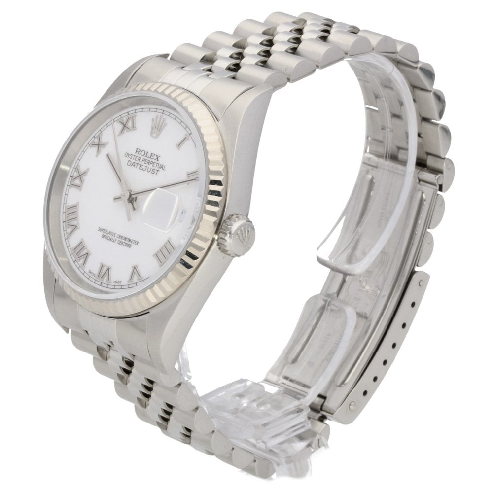Datejust 16234 - Gents Watch - White Dial - 2000