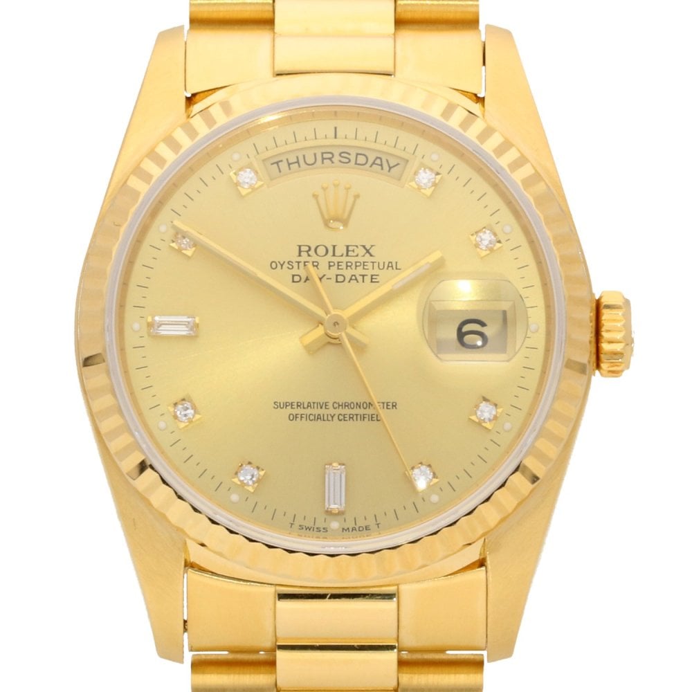 Day-Date 18238 - Gents Watch - Diamond Dial - 1991