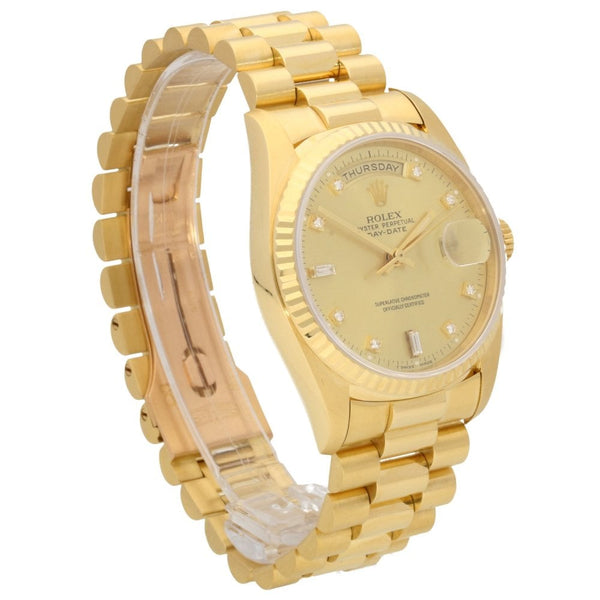 Day-Date 18238 - Gents Watch - Diamond Dial - 1991