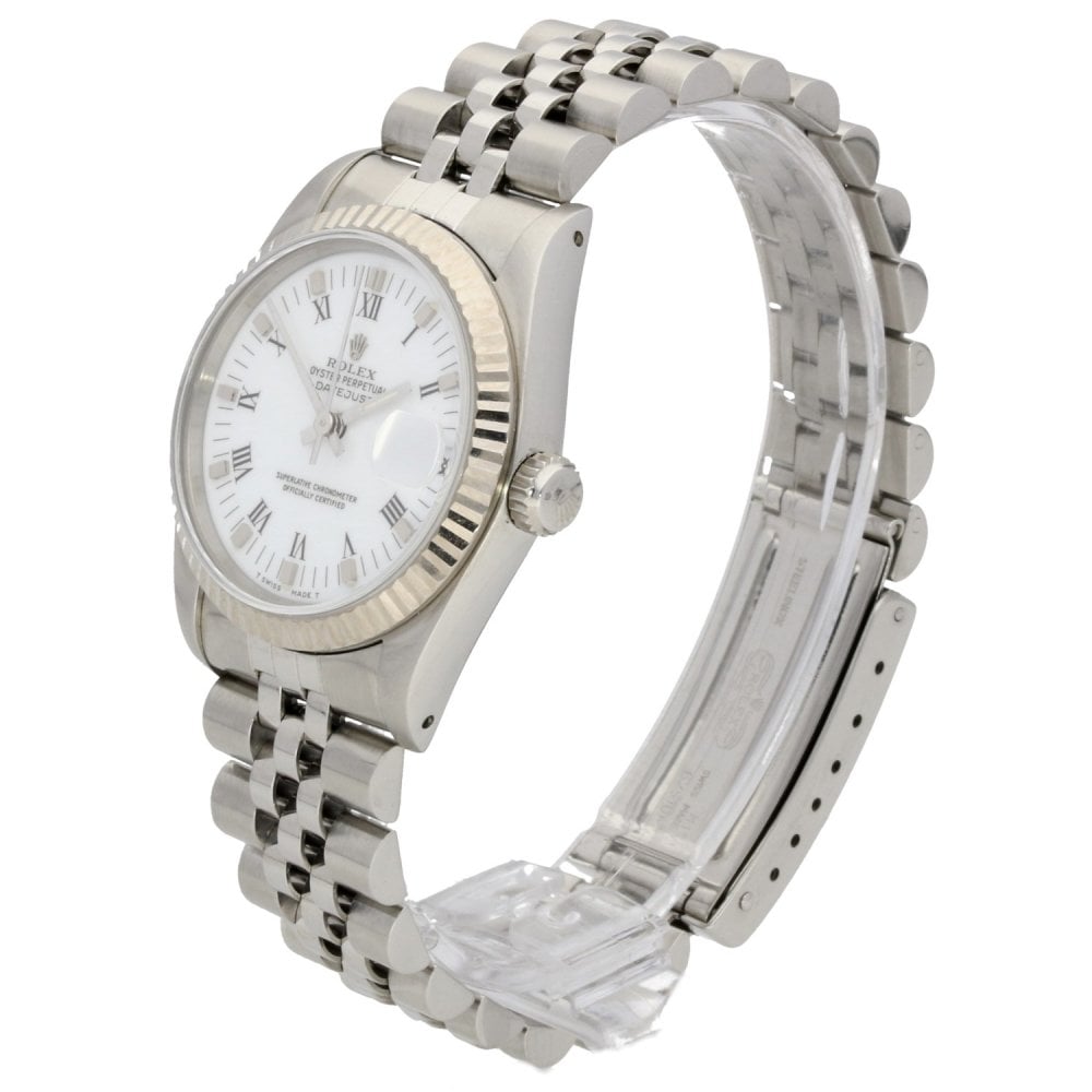 Datejust 68274 - Mid-Size Watch - White Dial - 1989