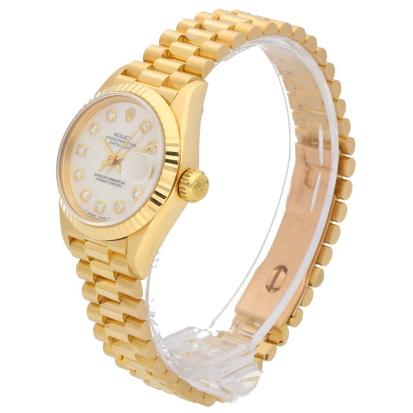 Datejust 69178 - Ladies Gold Watch - Diamond Dial - 1994