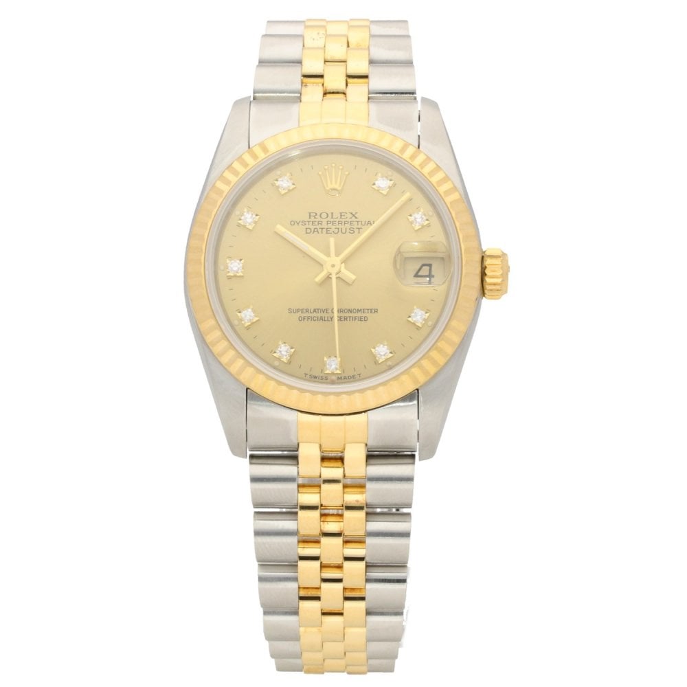 Datejust 68273 - Mid-size Watch - Diamond Dial - 1993