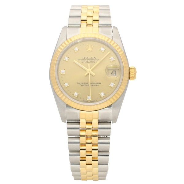Datejust 68273 - Mid-size Watch - Diamond Dial - 1993