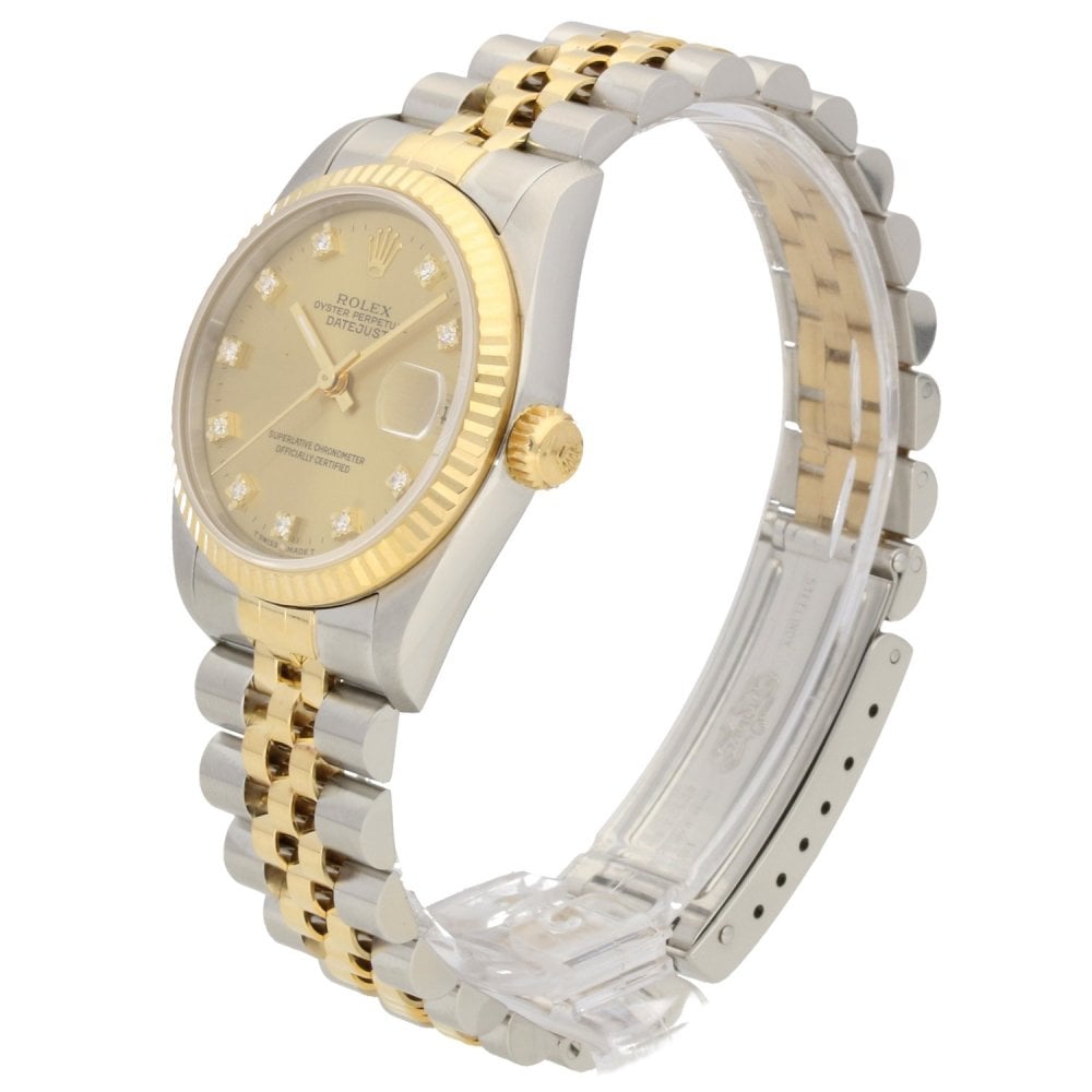 Datejust 68273 - Mid-size Watch - Diamond Dial - 1993