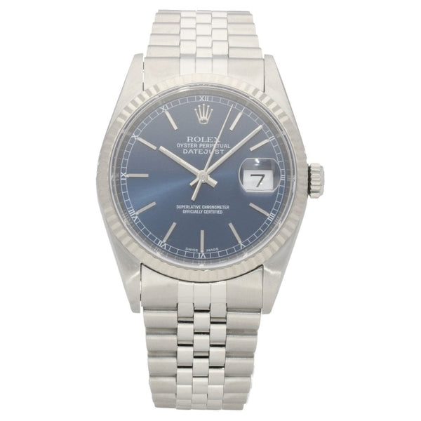 Datejust 16234 - Gents Watch - Blue Dial - 2000