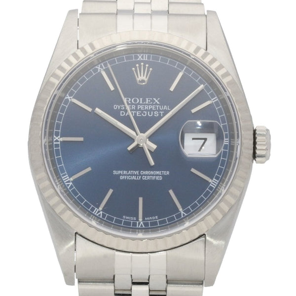 Datejust 16234 - Gents Watch - Blue Dial - 2000