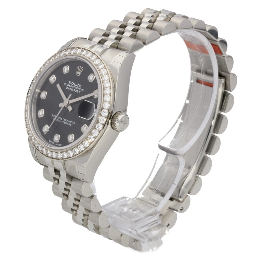 Datejust 178384 – Mid-Size Watch – Diamond Bezel - Unworn 2018