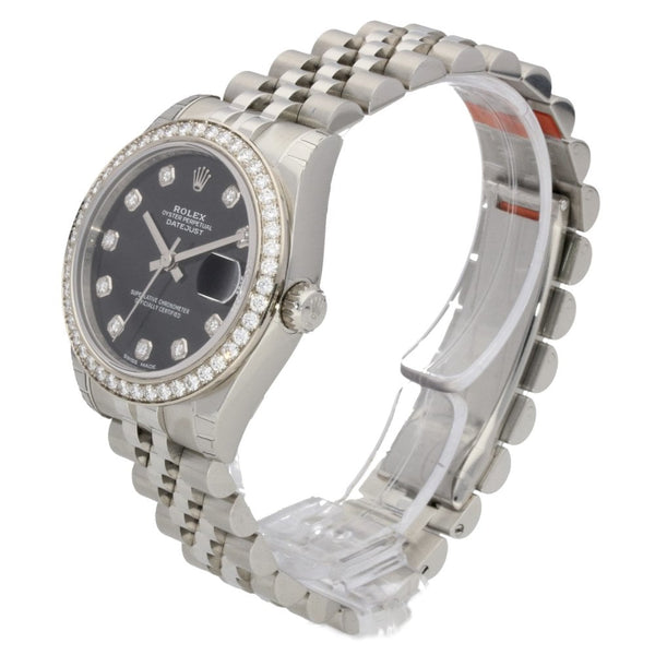 Datejust 178384 – Mid-Size Watch – Diamond Bezel - Unworn 2018