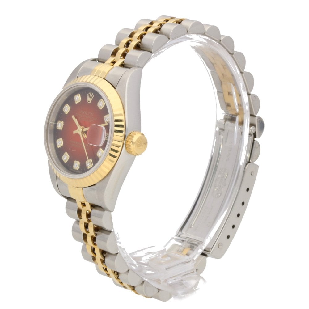Datejust 69173 - Ladies Watch – Red Dial – 1996