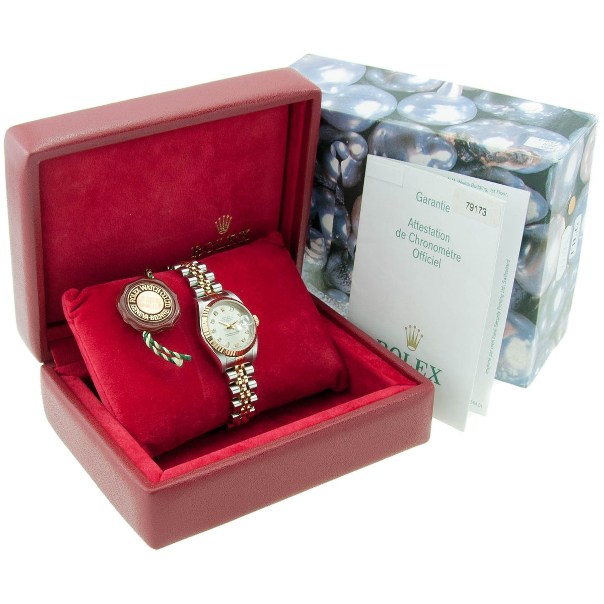 Datejust 79173 - Silver Diamond Dial - 2004