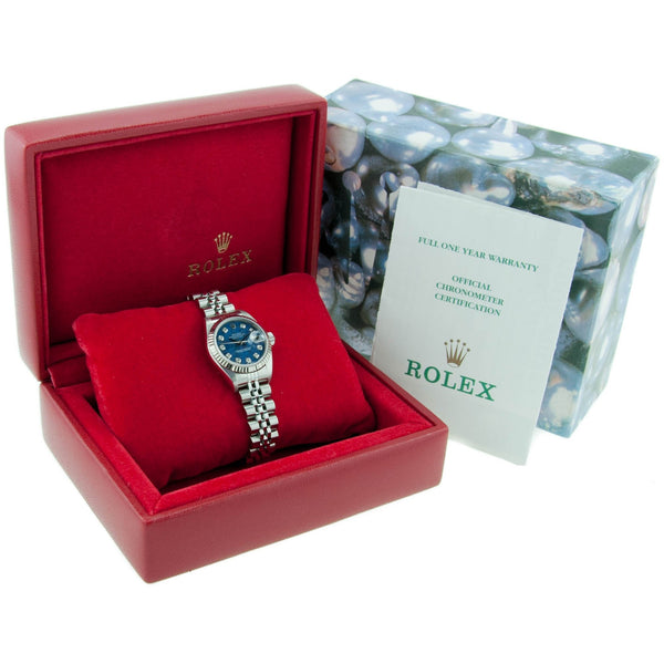 Datejust 79174 - Blue Sodalite & Diamond Dial - 2000