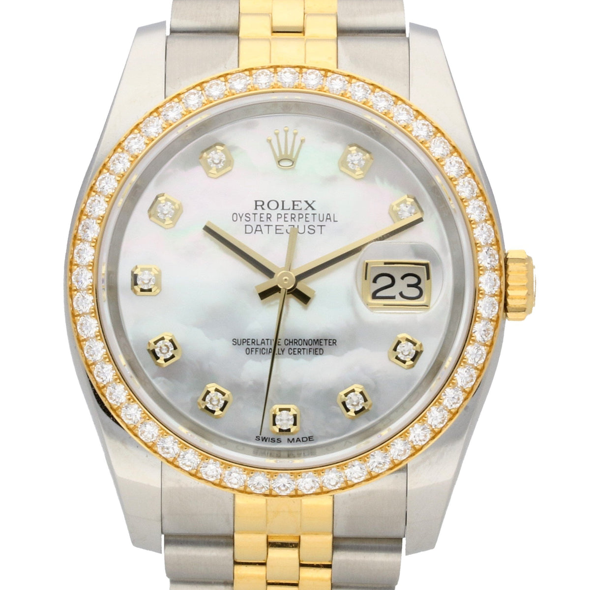 Datejust 116243 - Diamond Bezel & Dial - Unworn 2018