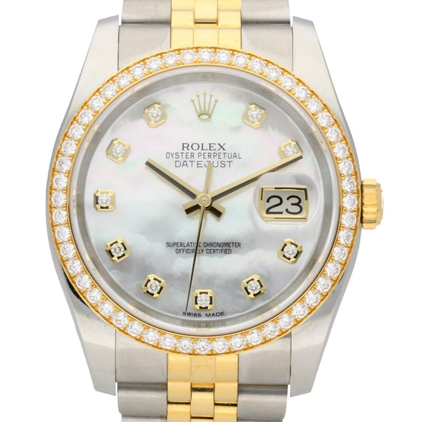 Datejust 116243 - Diamond Bezel & Dial - Unworn 2018
