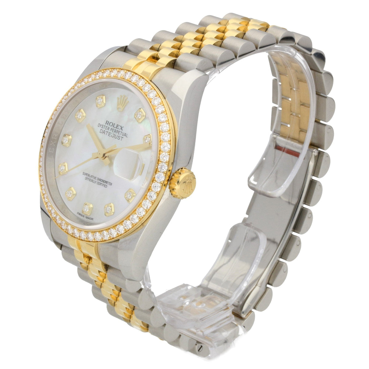 Datejust 116243 - Diamond Bezel & Dial - Unworn 2018