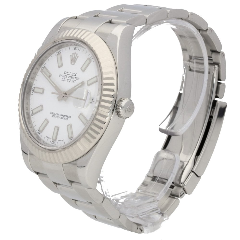 Datejust 41- 116334 - Gents Watch - White Dial - 2014
