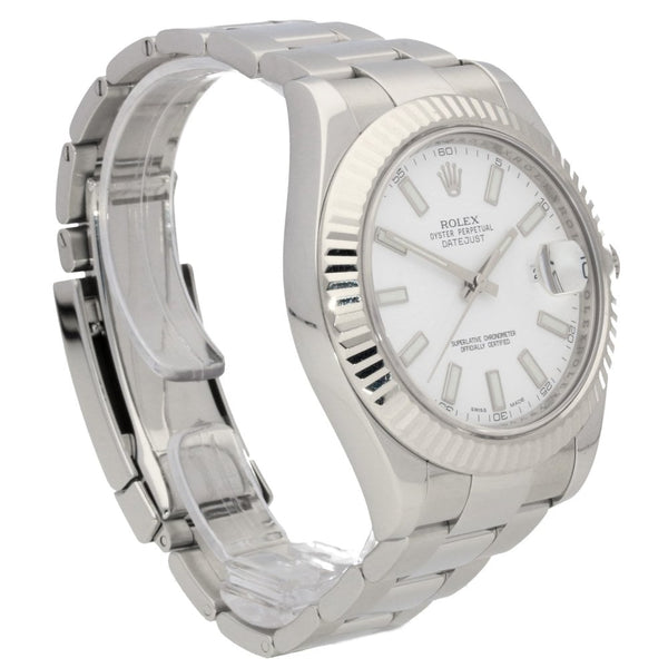 Datejust 41- 116334 - Gents Watch - White Dial - 2014