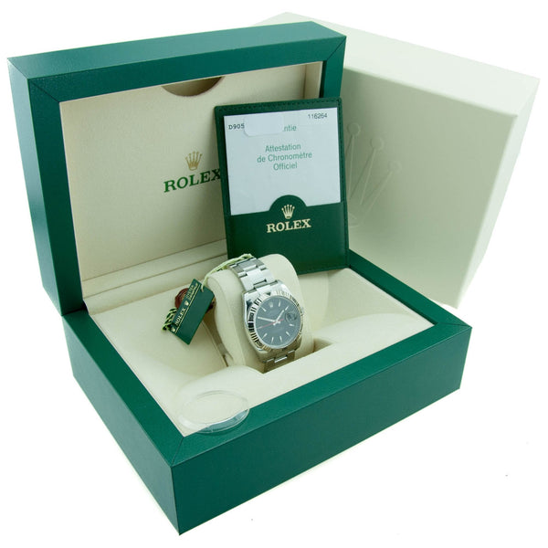 Turn-O-Graph 116264 - Gents Watch - Grey Dial - 2006