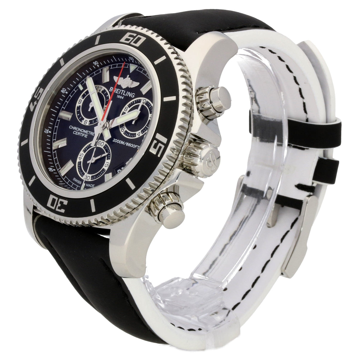 SuperOcean A73310 - Black and White Strap - 2016