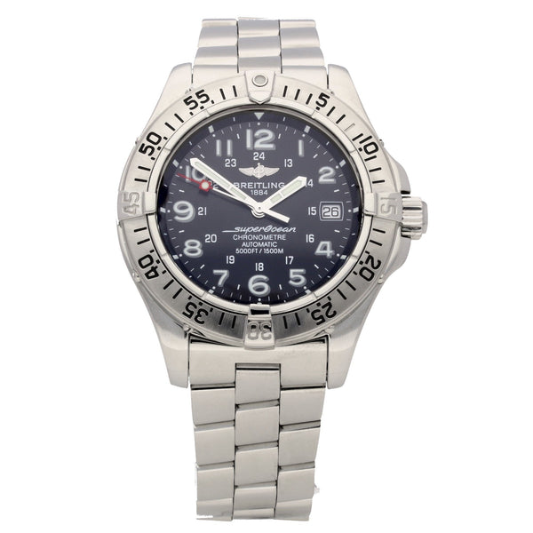 SuperOcean - A17360 - Volcano Black Dial - Circa 2006
