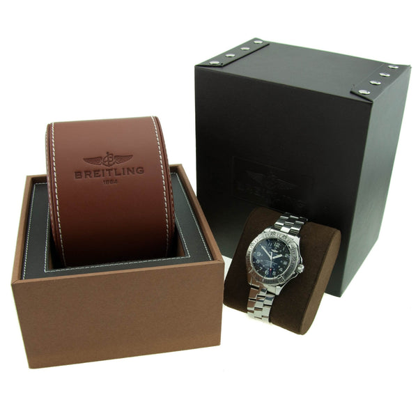 SuperOcean - A17360 - Volcano Black Dial - Circa 2006