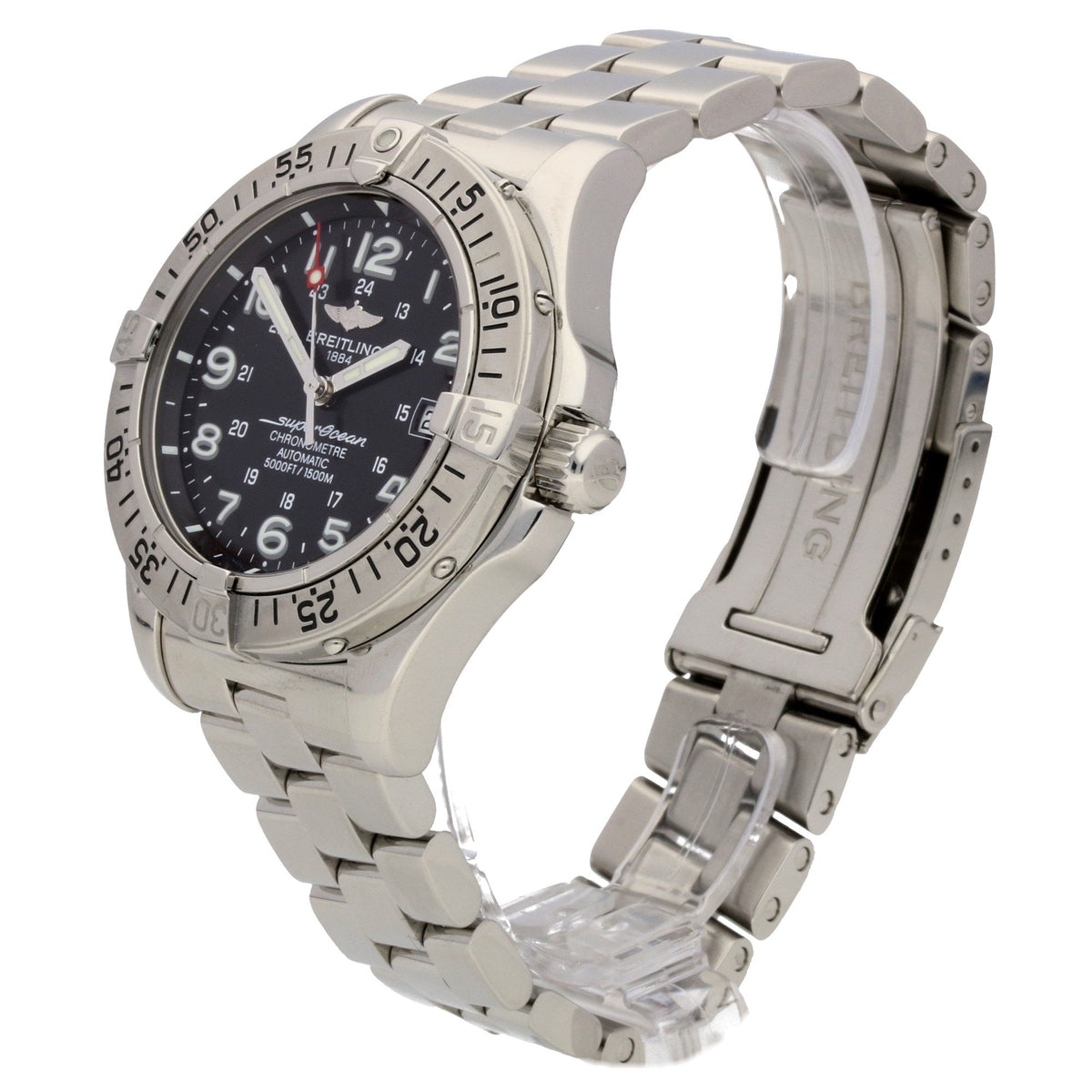 SuperOcean - A17360 - Volcano Black Dial - Circa 2006