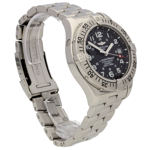 SuperOcean - A17360 - Volcano Black Dial - Circa 2006