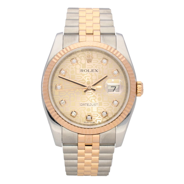 Datejust 116231 - Steel and Rose Gold - 2006
