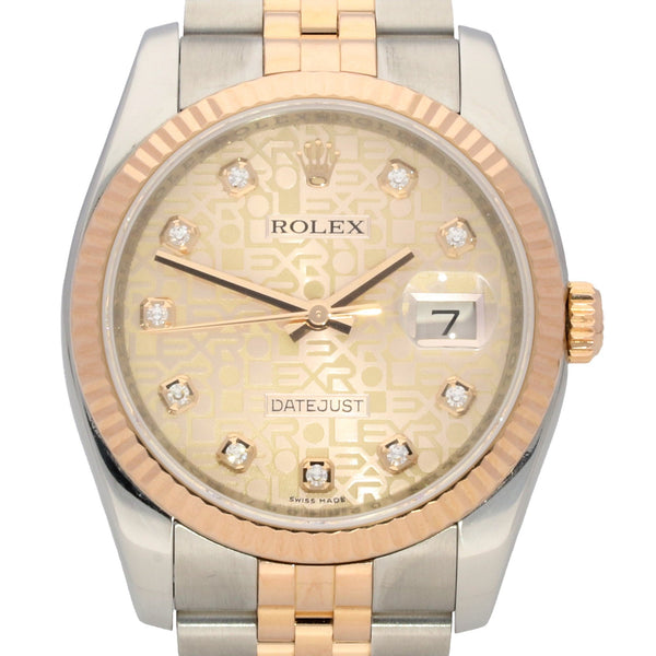 Datejust 116231 - Steel and Rose Gold - 2006