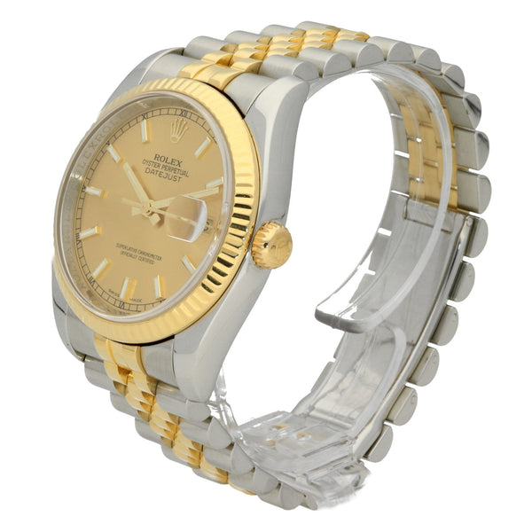Datejust 116233 - Gents Watch - Champagne Dial - 2008