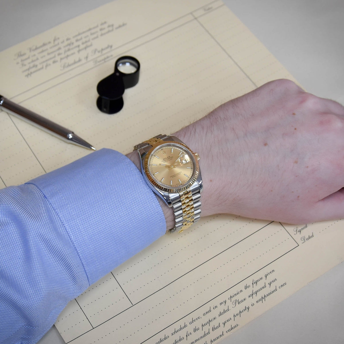 Datejust 116233 - Gents Watch - Champagne Dial - 2008
