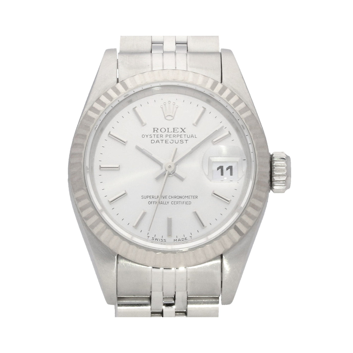 Datejust 69174 - Silver Baton Dial - 1995