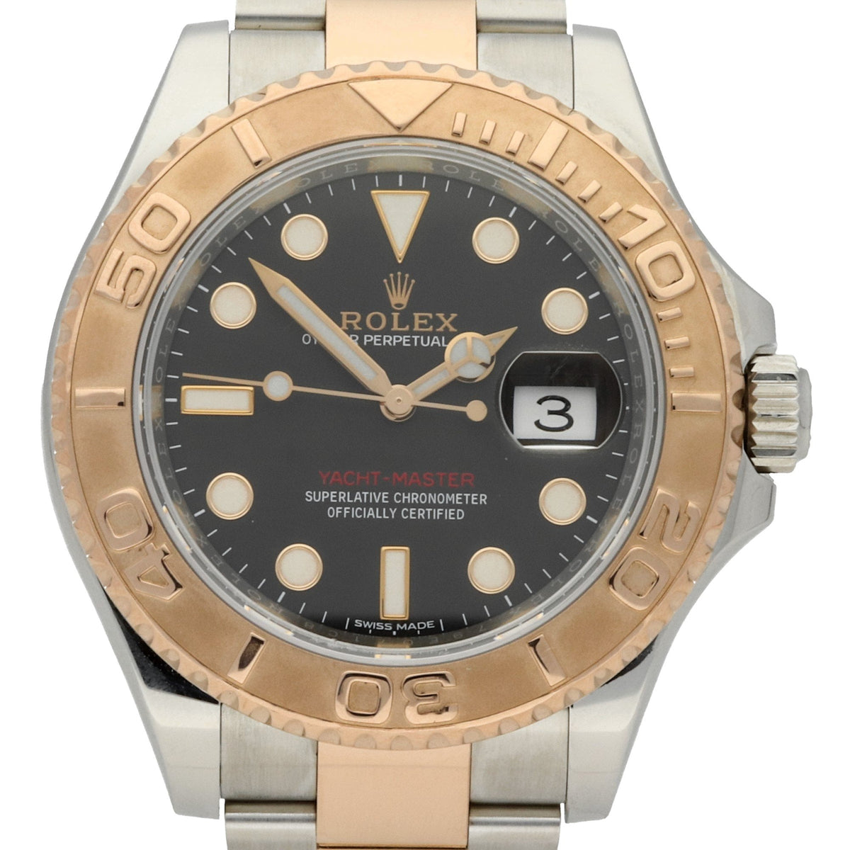 Yacht-Master 116621 - Gents Steel & Rose Gold Watch - 2018