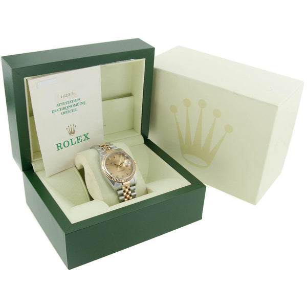 Datejust 16233 - Gents Watch - Diamond Dial - 1990