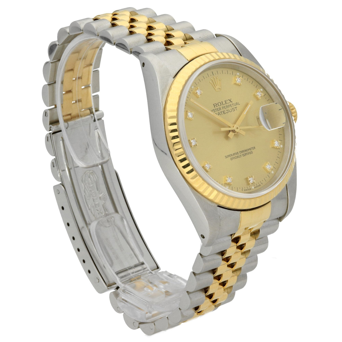 Datejust 16233 - Gents Watch - Diamond Dial - 1990