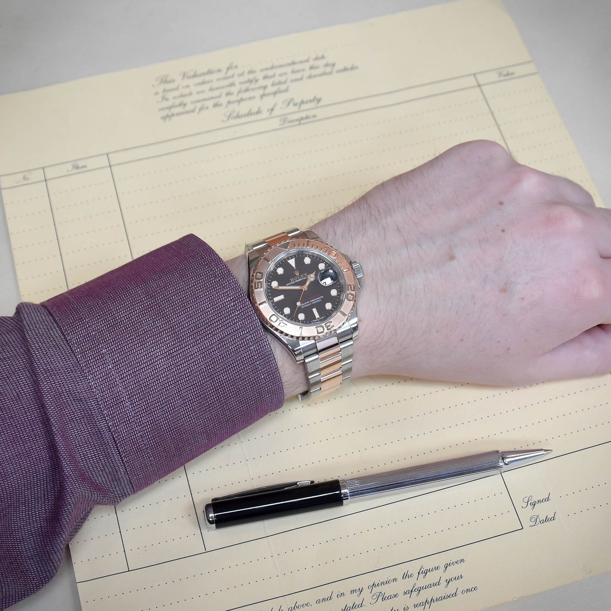 Yacht-Master 116621 - Gents Steel & Rose Gold Watch - 2018