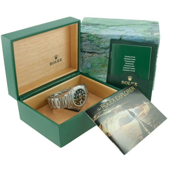 Explorer II 16570 - Gents Watch – Black Dial - 2004