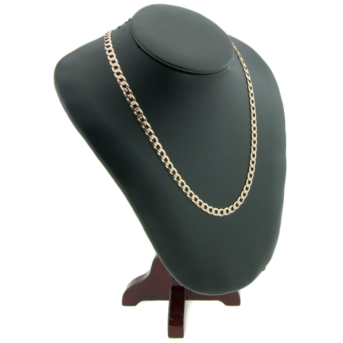 9ct Yellow Gold 20-Inch Curb Chain - 14.2g