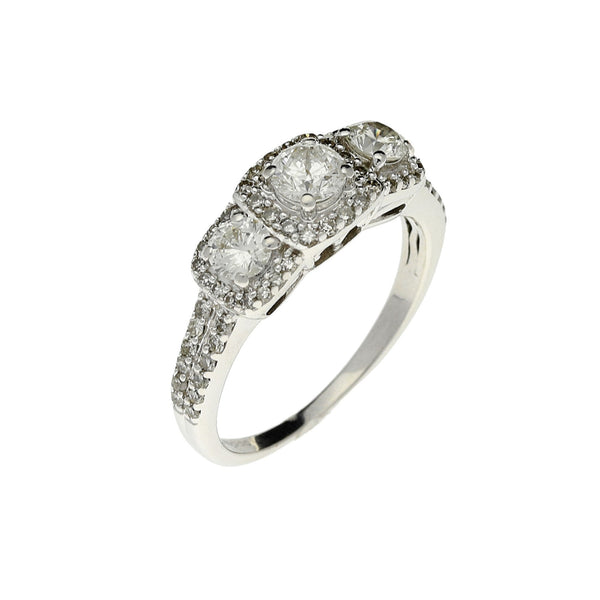 18ct White Gold 1.00ct Diamond Ring