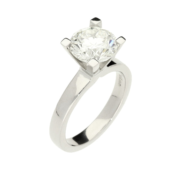 Platinum 3.02ct Diamond Engagement Ring