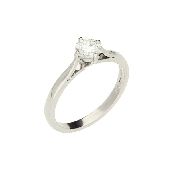 Platinum Diamond Solitaire Ring 0.50ct - VS1/VS2