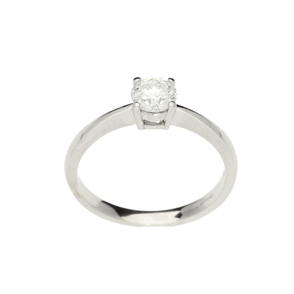 9ct White Gold 0.50ct Diamond Engagement Ring