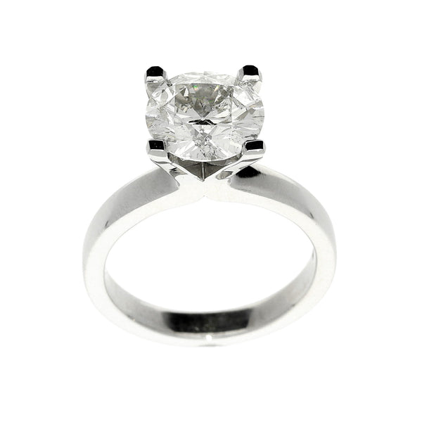 Platinum 2.68ct Diamond Engagement Ring