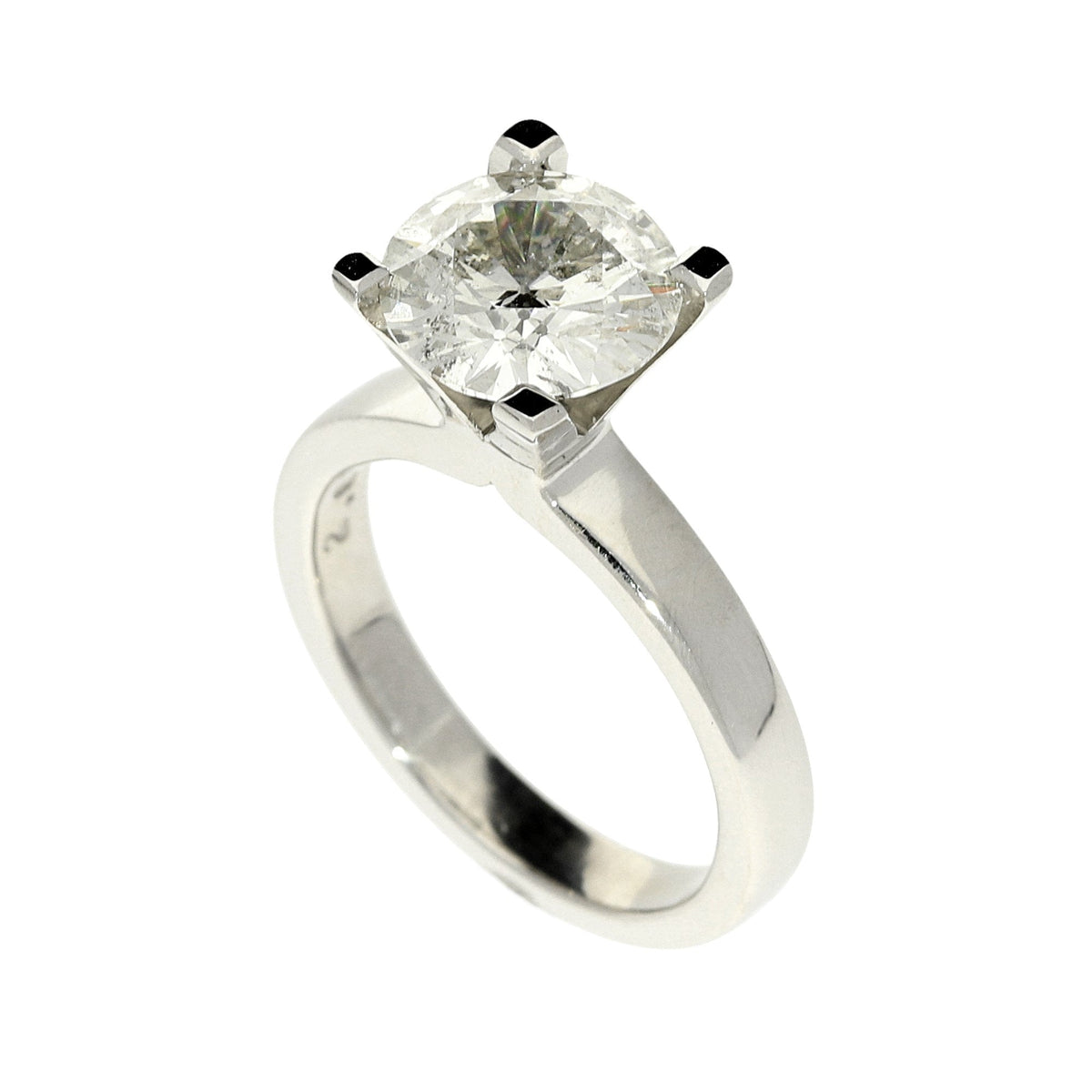 Platinum 2.68ct Diamond Engagement Ring