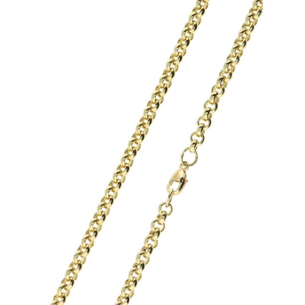 9ct Yellow Gold 18-Inch Blecher Chain - 18.8g
