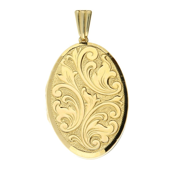 9ct Yellow Gold Medium-Sized Locket - 8.1g