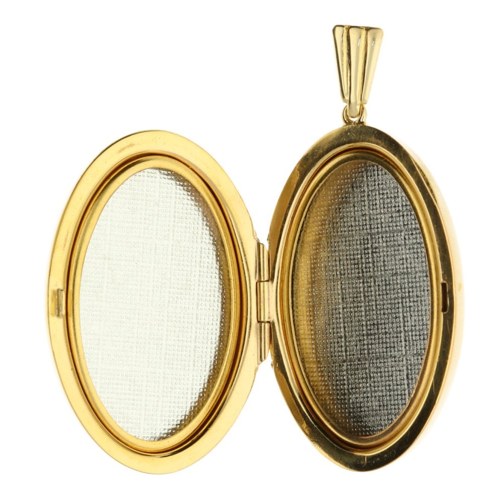 9ct Yellow Gold Medium-Sized Locket - 8.1g