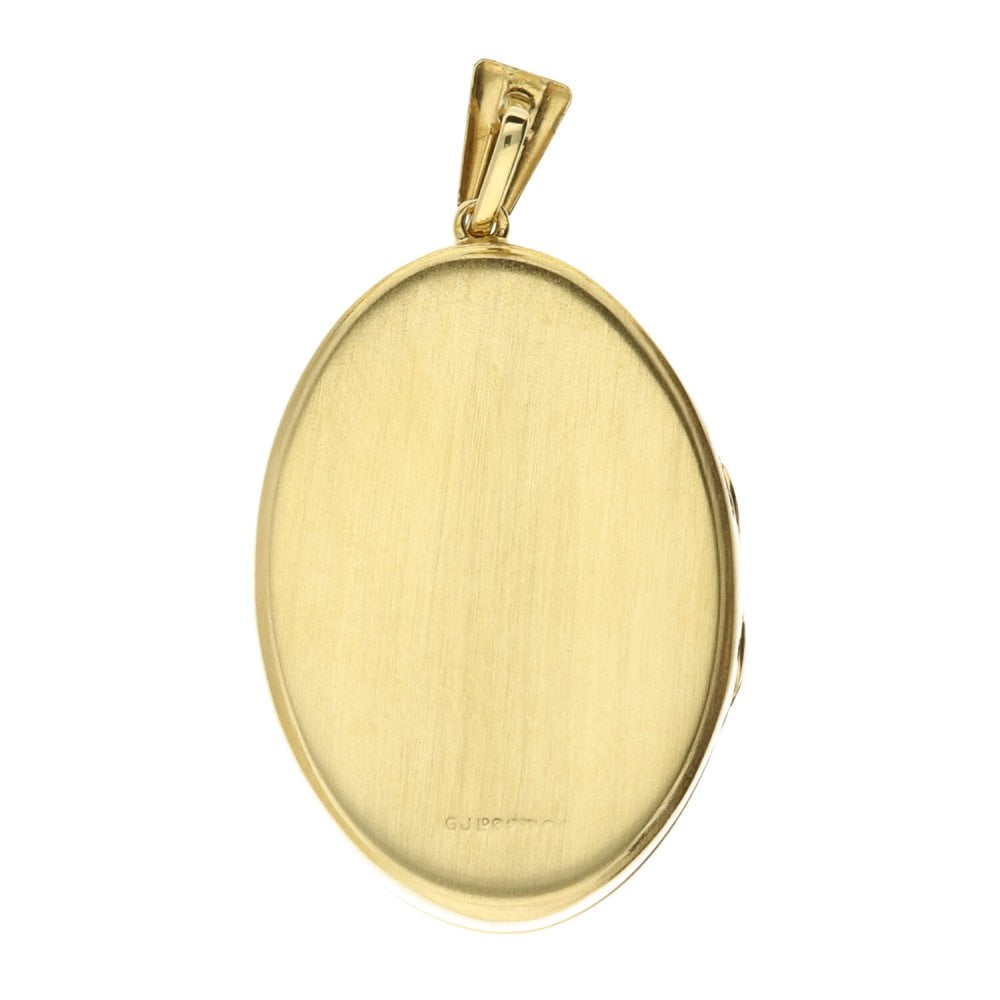 9ct Yellow Gold Medium-Sized Locket - 8.1g