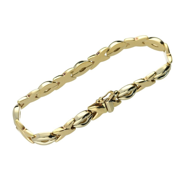 9ct Gold Fancy Bracelet - 10.1g