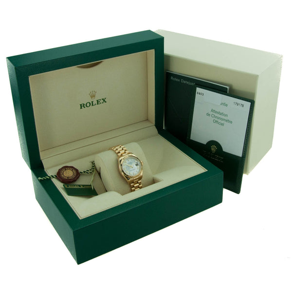 Datejust 179178 - 18ct Gold - Mother of Pearl Dial - 2007